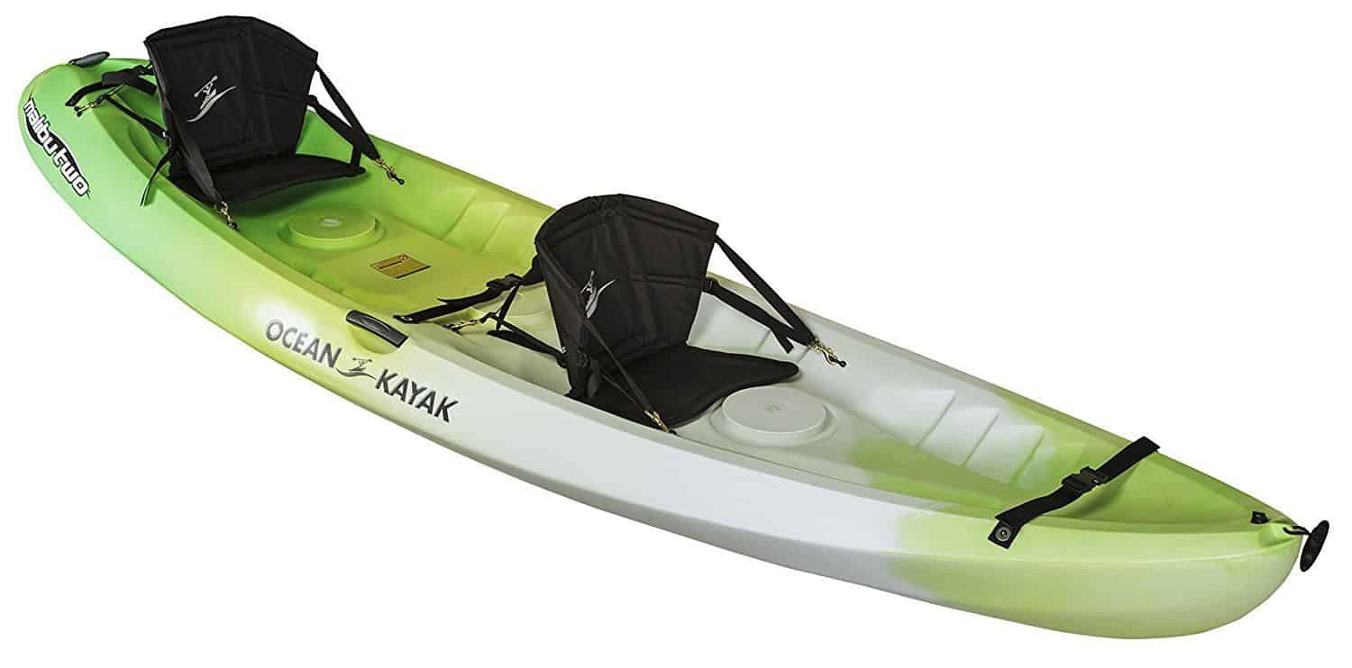 Ocean Kayak 12-Feet Malibu Two Tandem Sit-On-Top Recreational Kayak